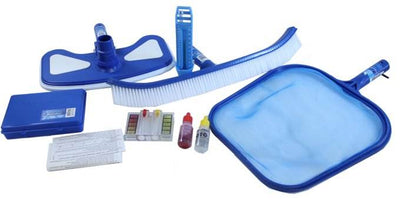 Hydrotools 8610 Premium Swimming Pool Maintenance Kit w/ 4'-12' Telescopic Pole