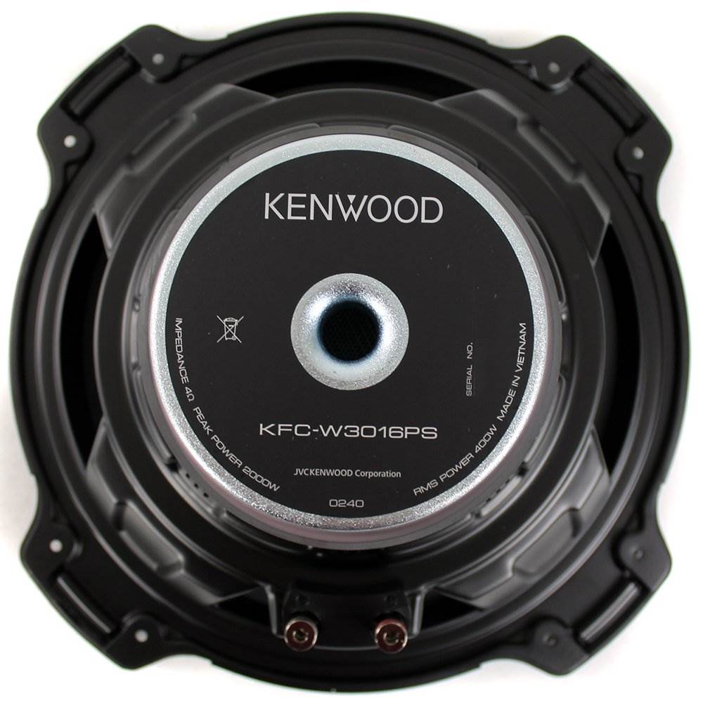 Kenwood 12" 2000 WATT Car Audio Subwoofer Sub Power Woofer (Open Box)