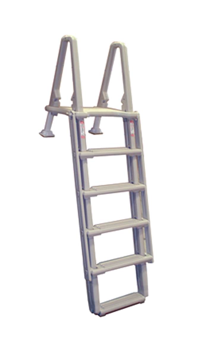 Confer Above Ground Pool Curved Entry System Ladder + Add-on + 8100X Ladder