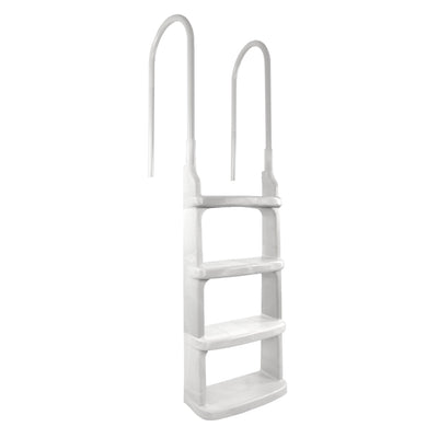 Main Access 200200 Easy Incline Above Ground In-Pool Swimming Pool Ladder w/ Mat - VMInnovations