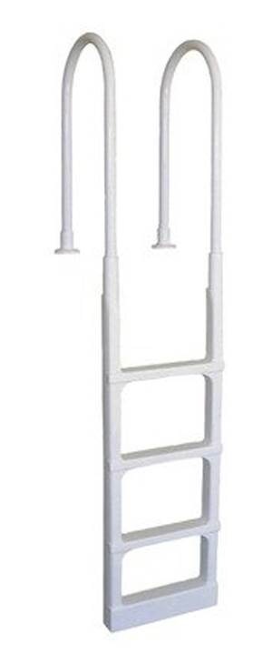 Main Access 200300 Pro Series Above Ground Swimming Pool In-pool Ladder w/ Mat