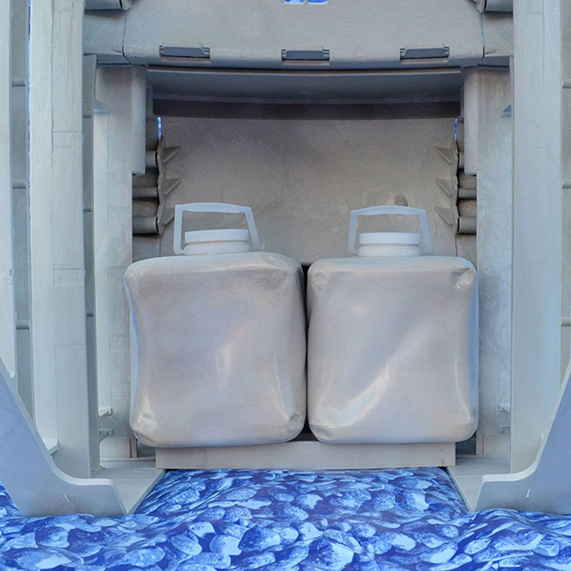 Main Access 200100T Above Ground Pool Ladder Steps w/ Mat Pad + 2 Sand Weights - VMInnovations