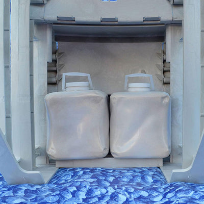 Main Access 200100T Above Ground Pool Ladder Steps w/ Mat Pad + 2 Sand Weights - VMInnovations