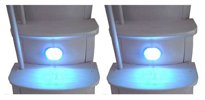 Main Access LED Underwater Light, Pool Accessory for Steps with Remote, 2 Pack