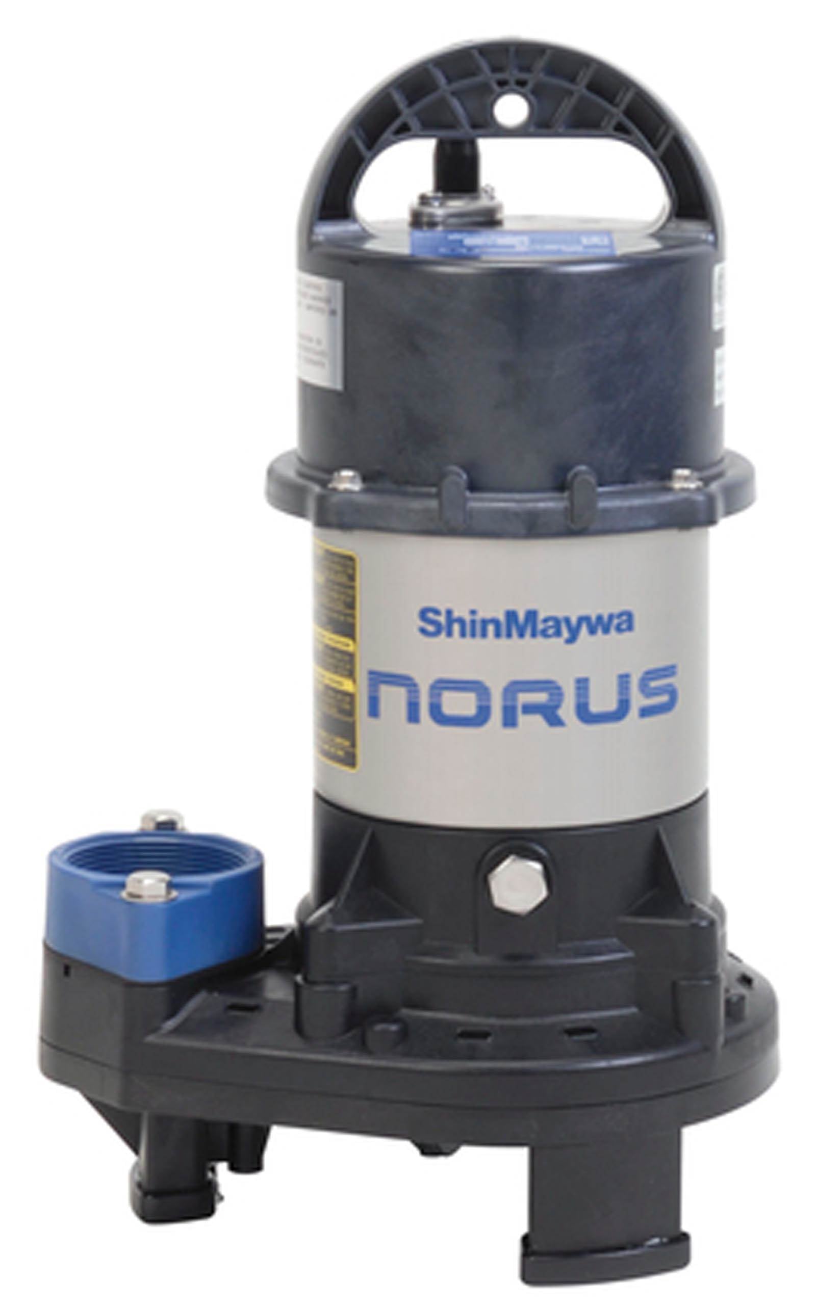 ShinMaywa Norus 4800 GPH 1/3HP Submersible Garden Pond Waterfall Pump (Open Box)