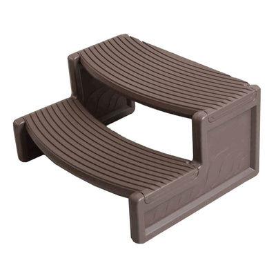 Confer Plastic HS2-P Resin Multi Purpose Spa Hot Tub Steps, Portabello | Used - VMInnovations