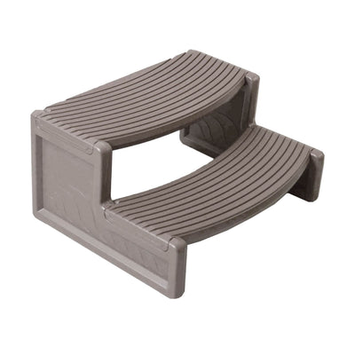 Confer Plastics HS2-X Resin Spa Hot Tub Handi-Step RV Steps | Taupe (Open Box)