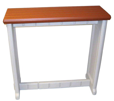 Leisure Accents Hot Tub Spa Patio Deck Bar Counter 36" High 36" Redwood-Open Box