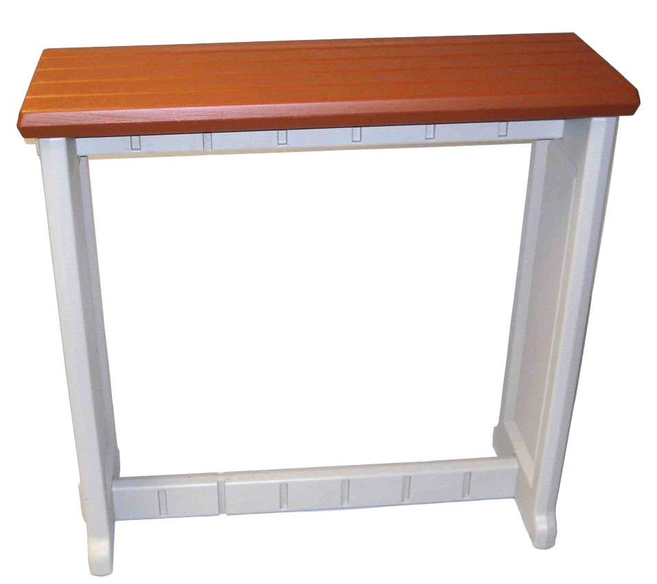 Leisure Accents Hot Tub Spa Patio Deck Bar Counter 36" High 36" Redwood-Open Box