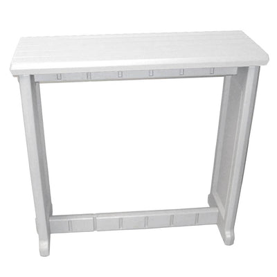 Leisure Accents Hot Tub Spa Patio Deck Bar Counter 36" High 36" Long Gray/Beige