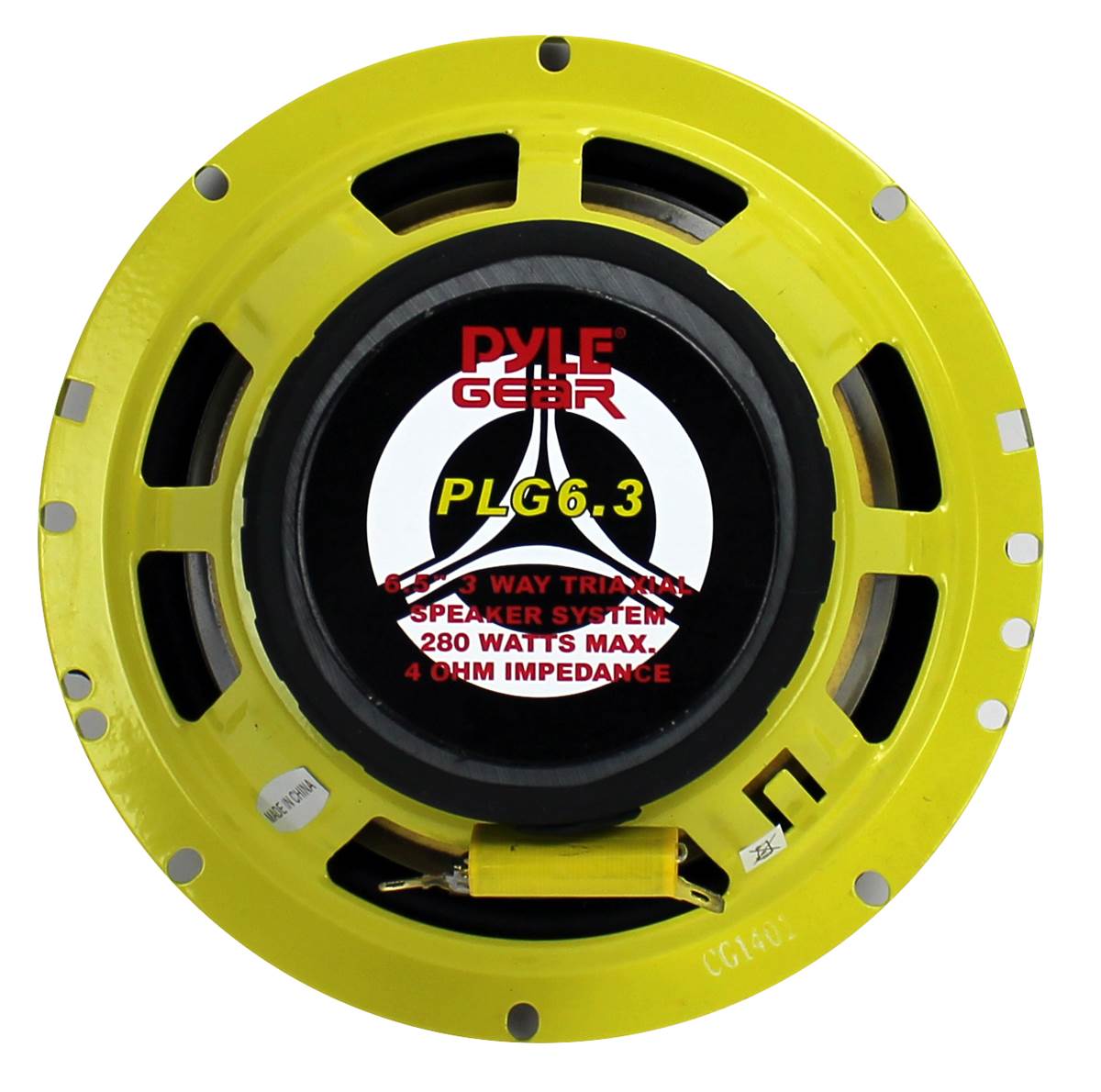 2) Pyle PLG6.3 6.5" 280W 3-Way + 2) PLG69.8 6x9" 500W 8-Way Car Audio Speakers