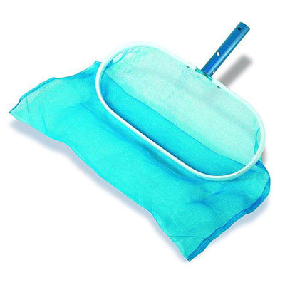Hydrotools 8033 Swimming Pool Deep Rake Leaf Debris Bag w/ 5-15' Telescopic Pole