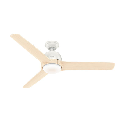 Hunter Fan Company 59423 Norden 54-Inch Multiple Speeds Ceiling Fan, Fresh White