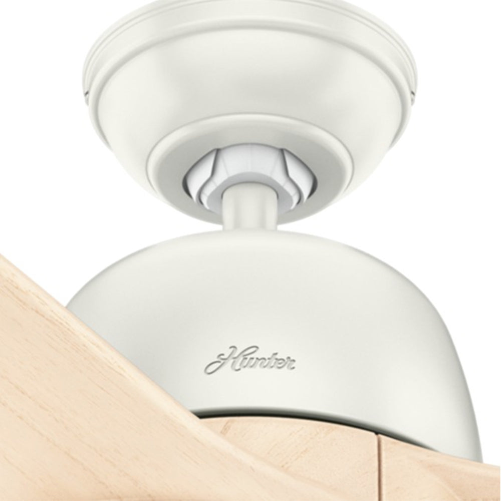 Hunter Fan Company 59423 Norden 54-Inch Multiple Speeds Ceiling Fan, Fresh White