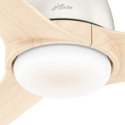 Hunter Fan Company 59423 Norden 54-Inch Multiple Speeds Ceiling Fan, Fresh White
