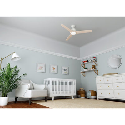 Hunter Fan Company 59423 Norden 54-Inch Multiple Speeds Ceiling Fan, Fresh White