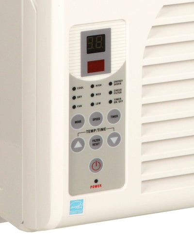 Cool Living 6,000 BTU Energy Star Efficient Window Mount Room Air Conditioner, 2