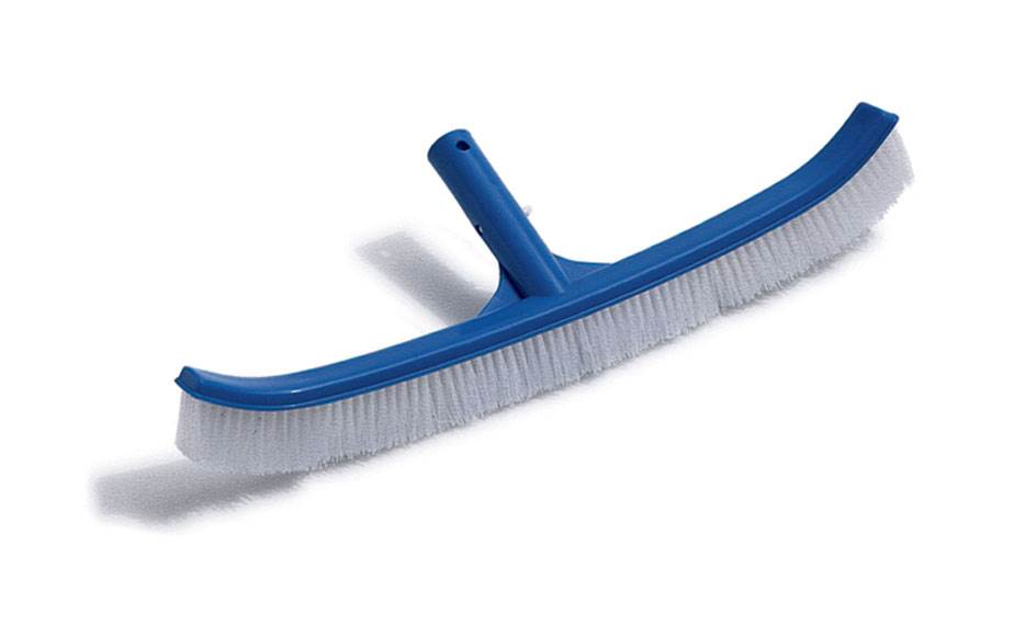 Hydrotools 8210 18" Curved Spa Pool Wall & Floor Brush w/ 7-21' Telescopic Pole