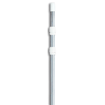 Hydrotools 8210 18" Curved Spa Pool Wall & Floor Brush w/ 4-12' Telescopic Pole