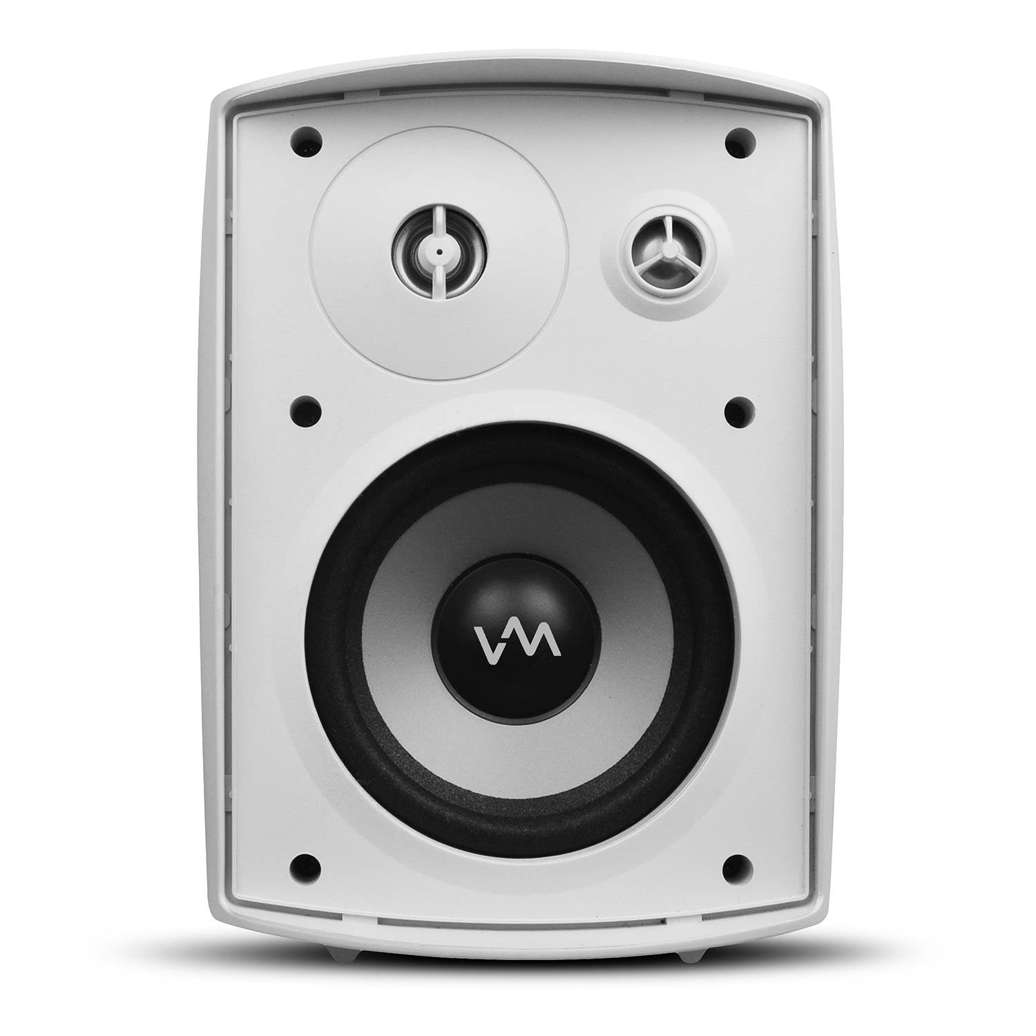 Pyle Pro 200W Home Amp + 4 VM Audio 200W Outdoor Speakers | PT260A + 2 x SR-WOD5