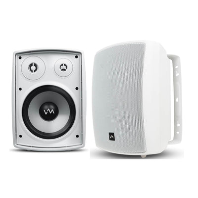 Pyle Pro 200W Home Amp + 4 VM Audio 200W Outdoor Speakers | PT260A + 2 x SR-WOD5