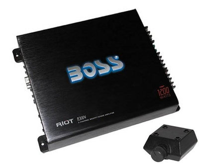 2) Boss CH6530 6.5" 300W + 2) CH6930 6x9" 350W 3-Way Speakers + R3004 1200W Amp
