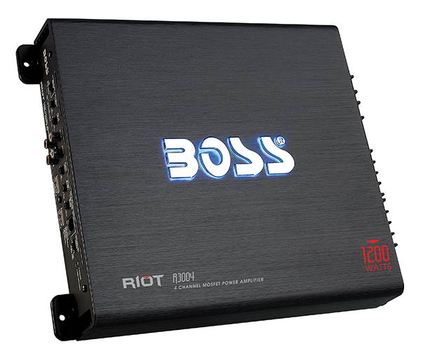 2) Boss CH6530 6.5" 300W + 2) CH6930 6x9" 350W 3-Way Speakers + R3004 1200W Amp