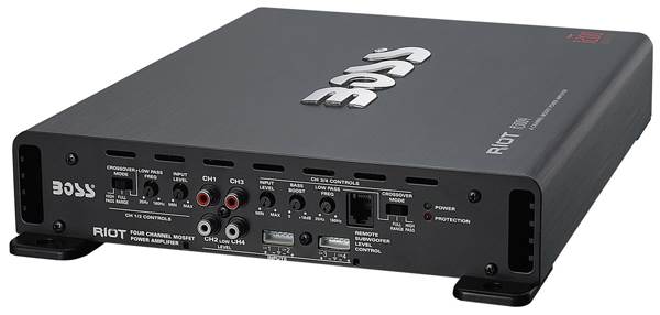 2) Boss CH6530 6.5" 300W + 2) CH6930 6x9" 350W 3-Way Speakers + R3004 1200W Amp