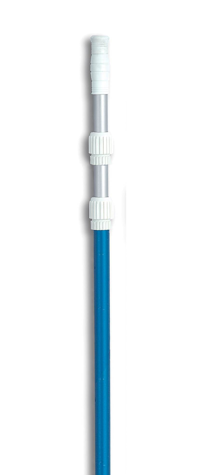 HydroTools 8240 10" Concrete Swimming Pool Steel Brush w/ 5-15' Telescopic Pole