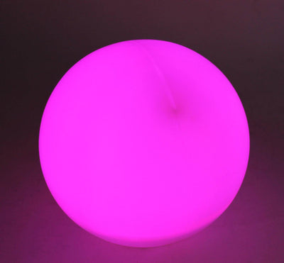 (6) Good Times Large Color Changing LED Waterproof Floating Pool Globe Lights