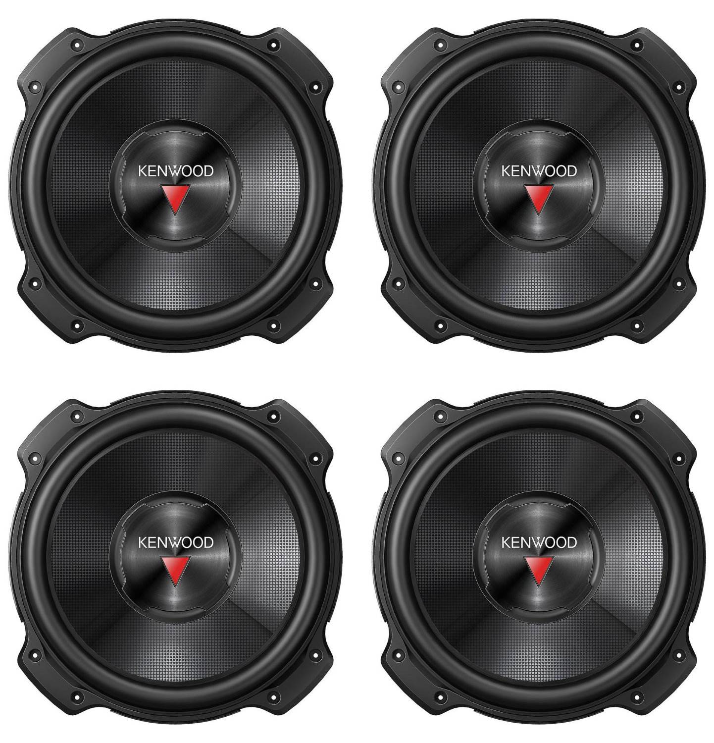 Kenwood KFC-W3016PS 12" 1600W RMS Car Audio Subwoofers Subs Woofers 4 Ohm
