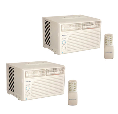2) Cool Living 15,000 BTU Energy Star Window Mount Room Air Conditioner AC Units