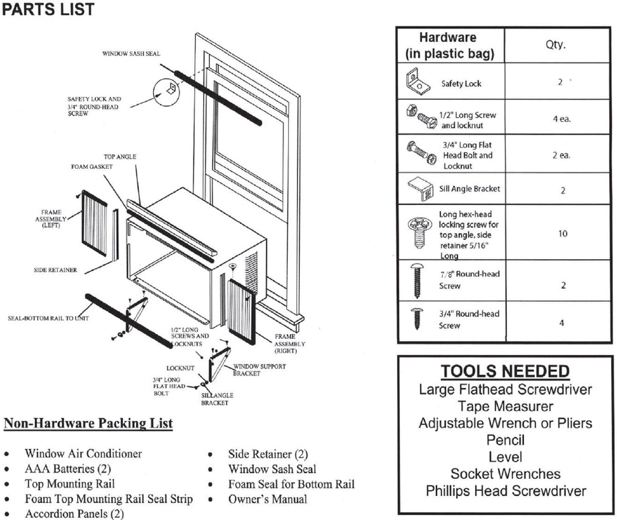 2) Cool Living 15,000 BTU Energy Star Window Mount Room Air Conditioner AC Units