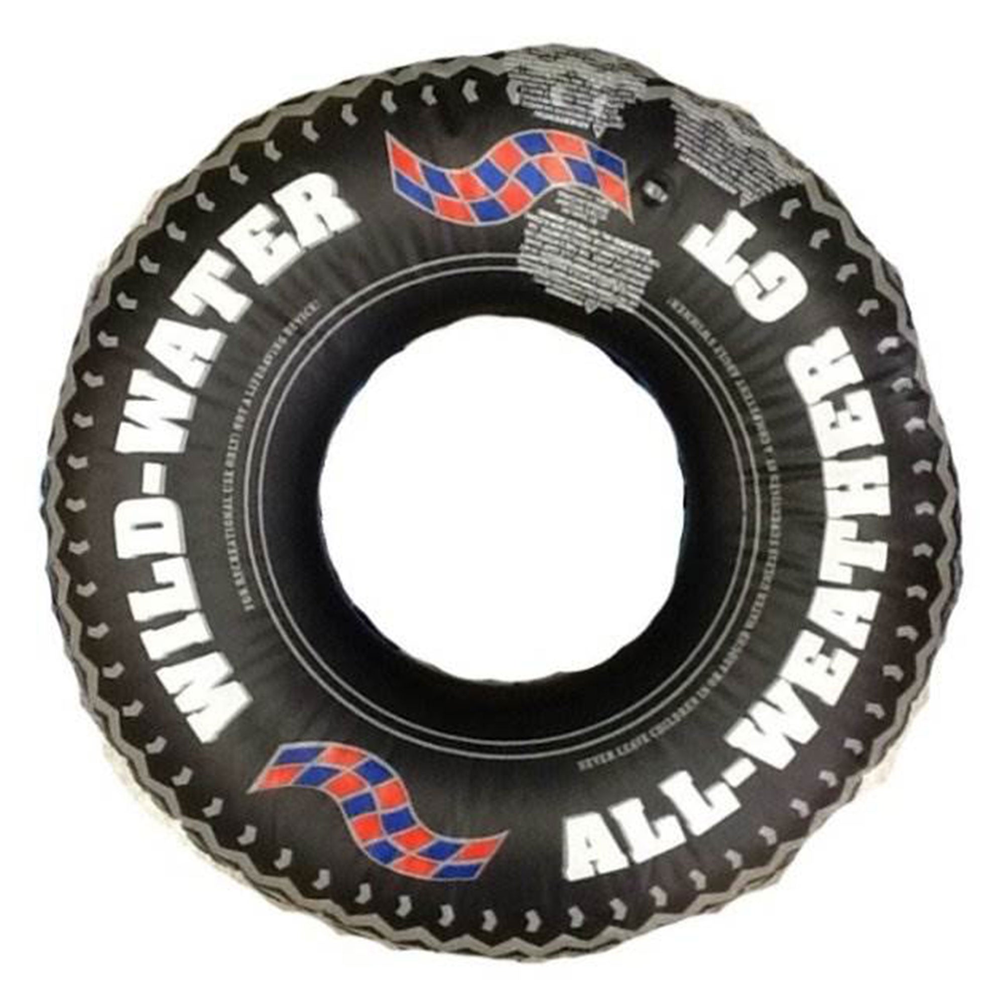 Swimline 36 Inch Inflatable Pool River Lake Floating Tire Tube w/Electric Pump
