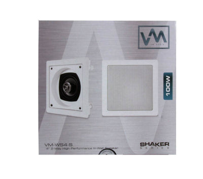 16 VM AUDIO Shaker 4" In Ceiling/In Wall Theater Surround Speakers Contractor