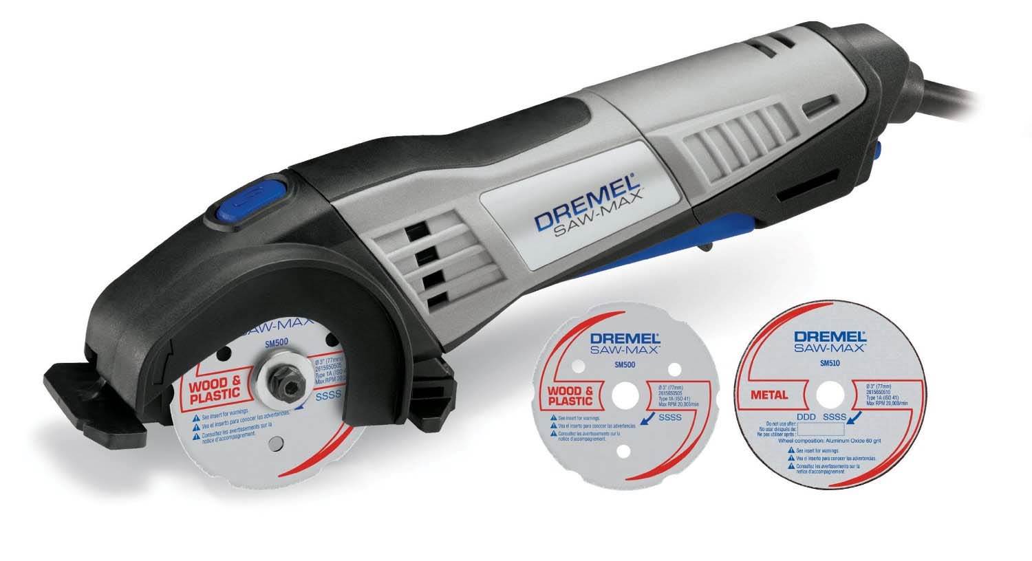 Dremel SM20-03 Saw Max 6-Amp 120-Volt Corded Compact Circular Saw Kit - Open Box