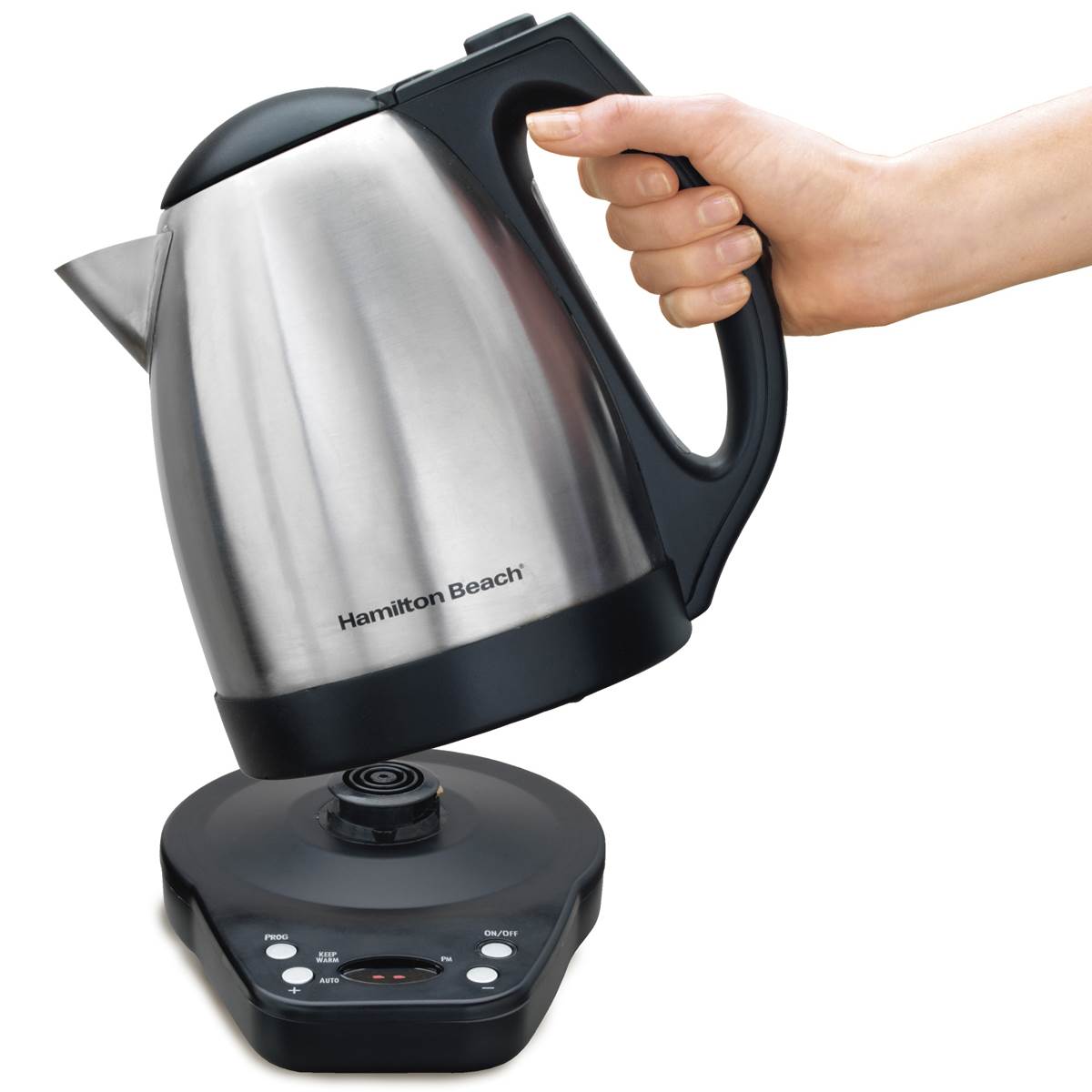 Hamilton Beach 1500W S/S Digital Programmable Electric Kettle 1.7L (Open Box)