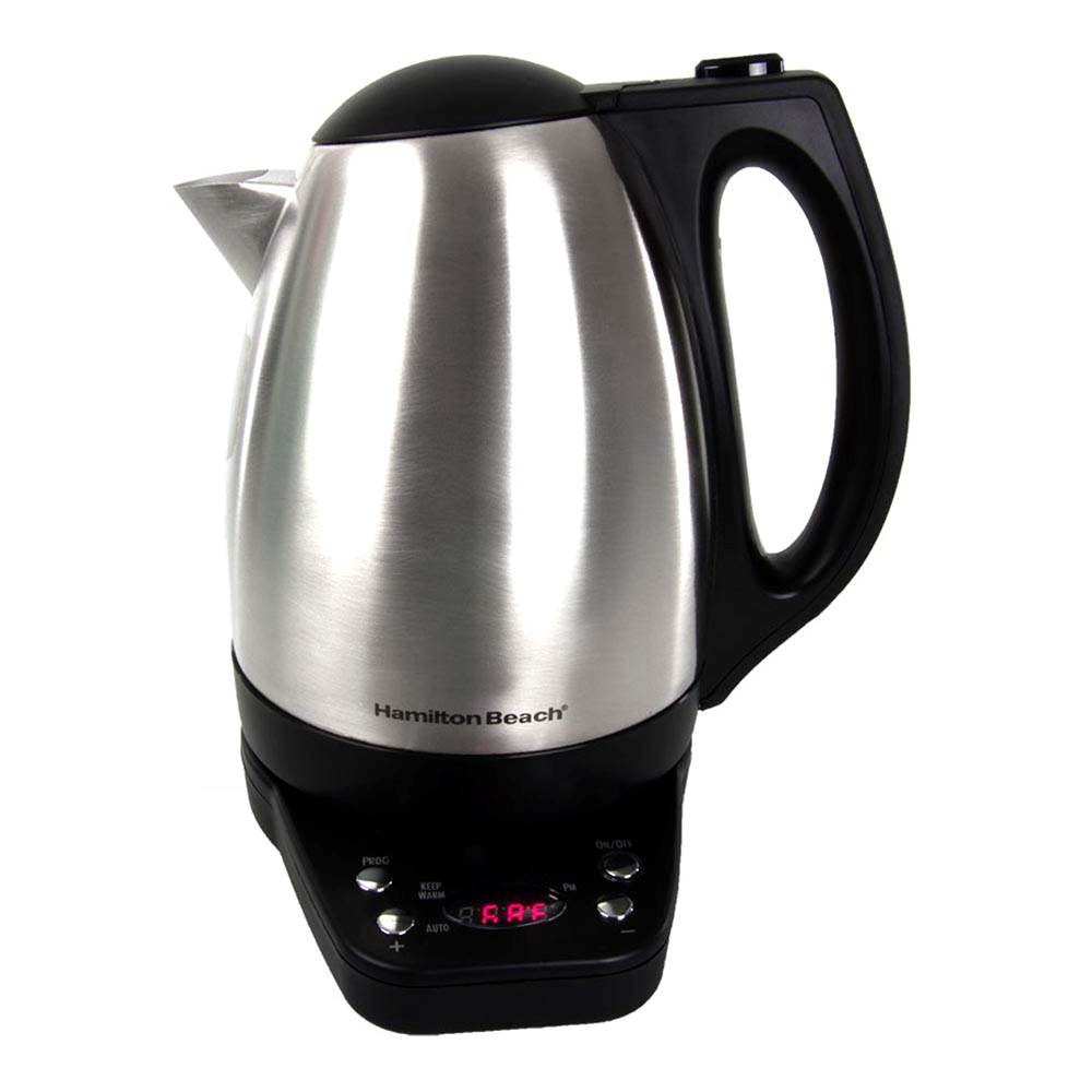 Hamilton Beach 1500W S/S Digital Programmable Electric Kettle 1.7L (Open Box)