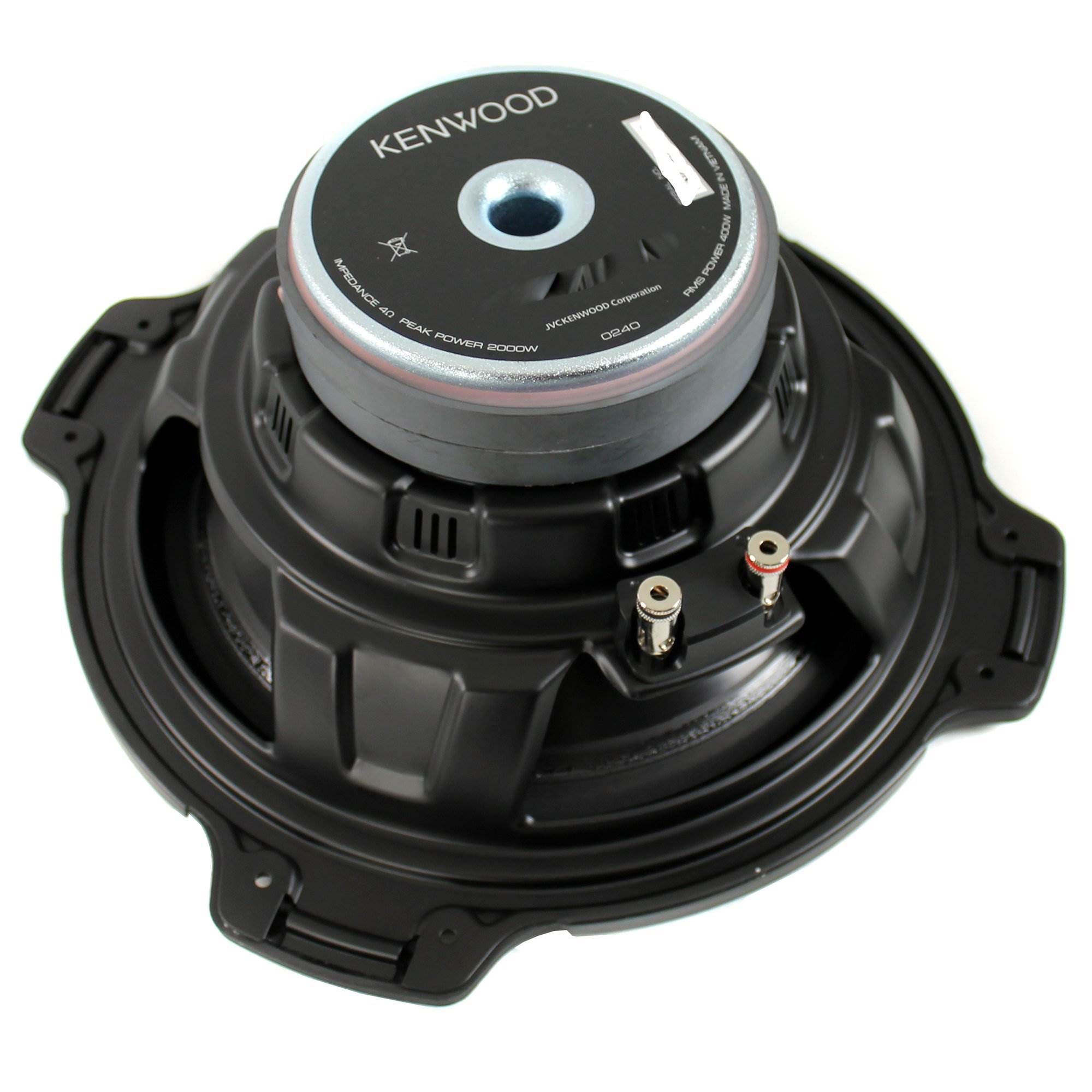 Kenwood KFC-W2516PS 10" 1300 WATT 4 Ohm Car Audio Stereo Subwoofer (Open Box)