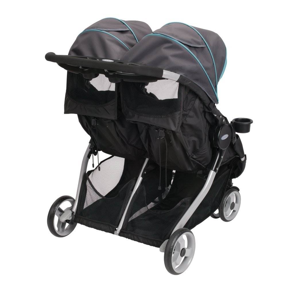 Graco FastAction Fold Duo Click Connect Double Stroller - Fern | 1914287