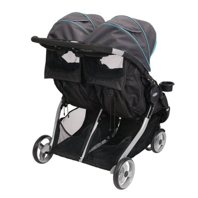 Graco FastAction Fold Duo Click Connect Double Stroller - Fern | 1914287