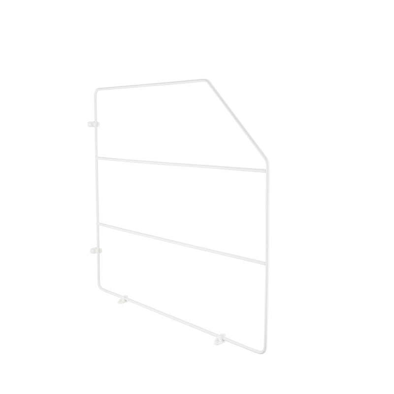 Rev-A-Shelf 597-18-52 18 Inch Bakeware Wire Kitchen Cabinet Organizer, White