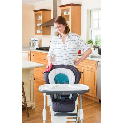 Graco Souffle Compact Folding Highchair Seating System | Pierce - Open Box