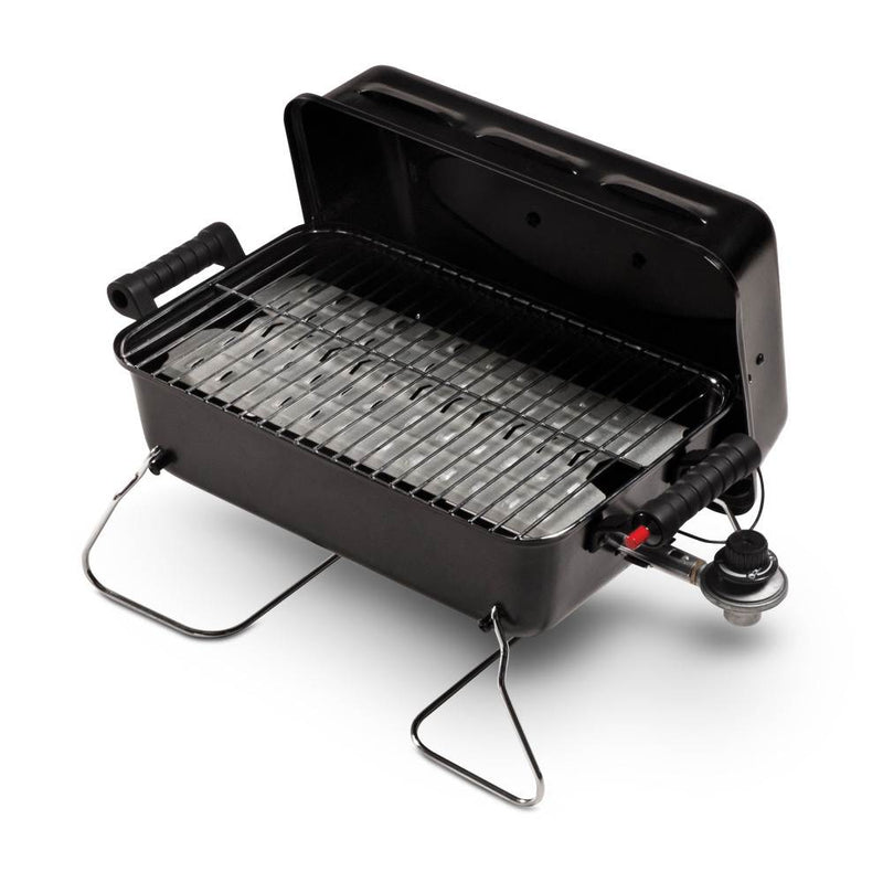 Char-Broil 190 Sq Inch Cooking Area Portable Liquid Propane Gas Grill (Damaged)