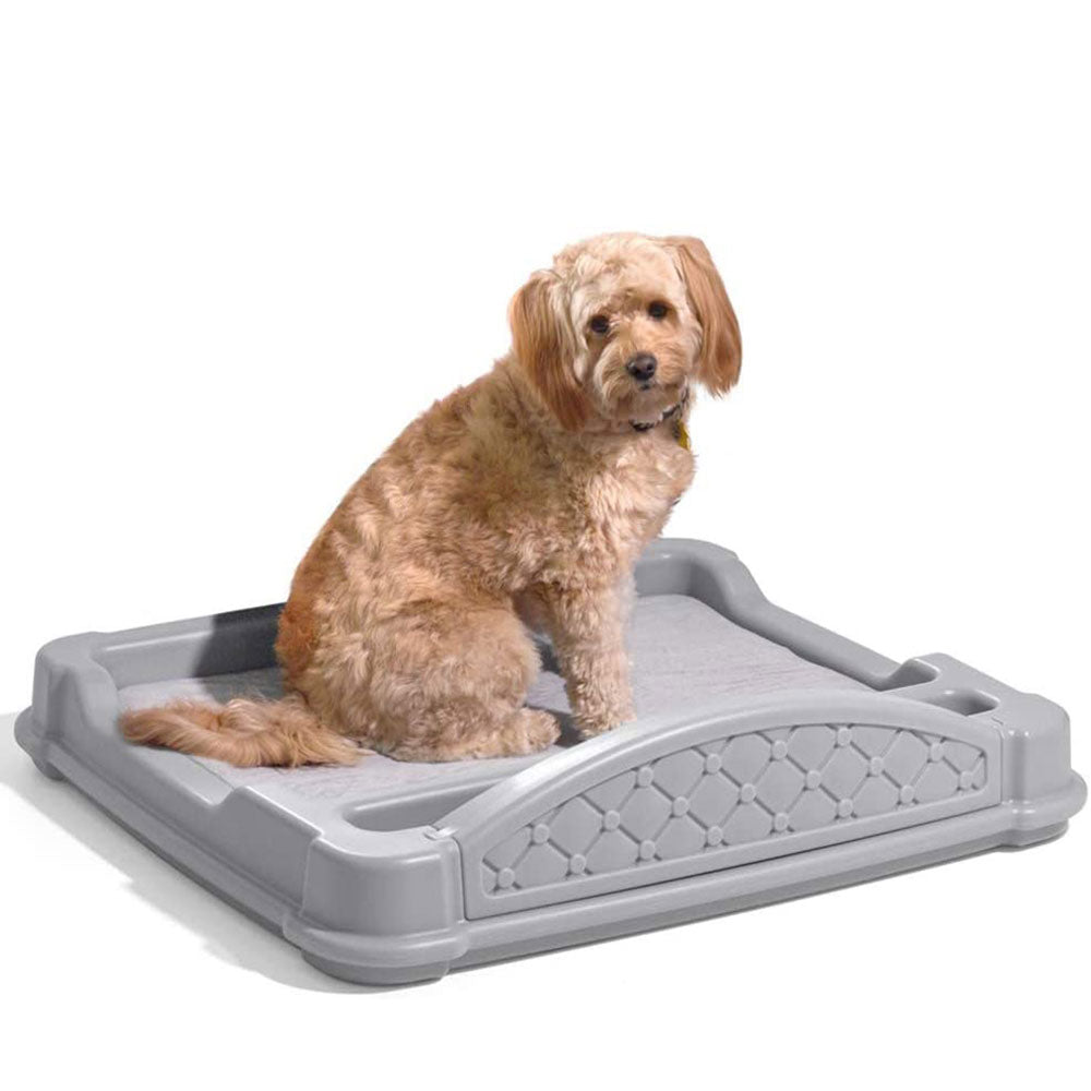 Step2 Close N Cozy Hideaway Dog Bed for Small to Medium Dogs, Gray (Open Box)