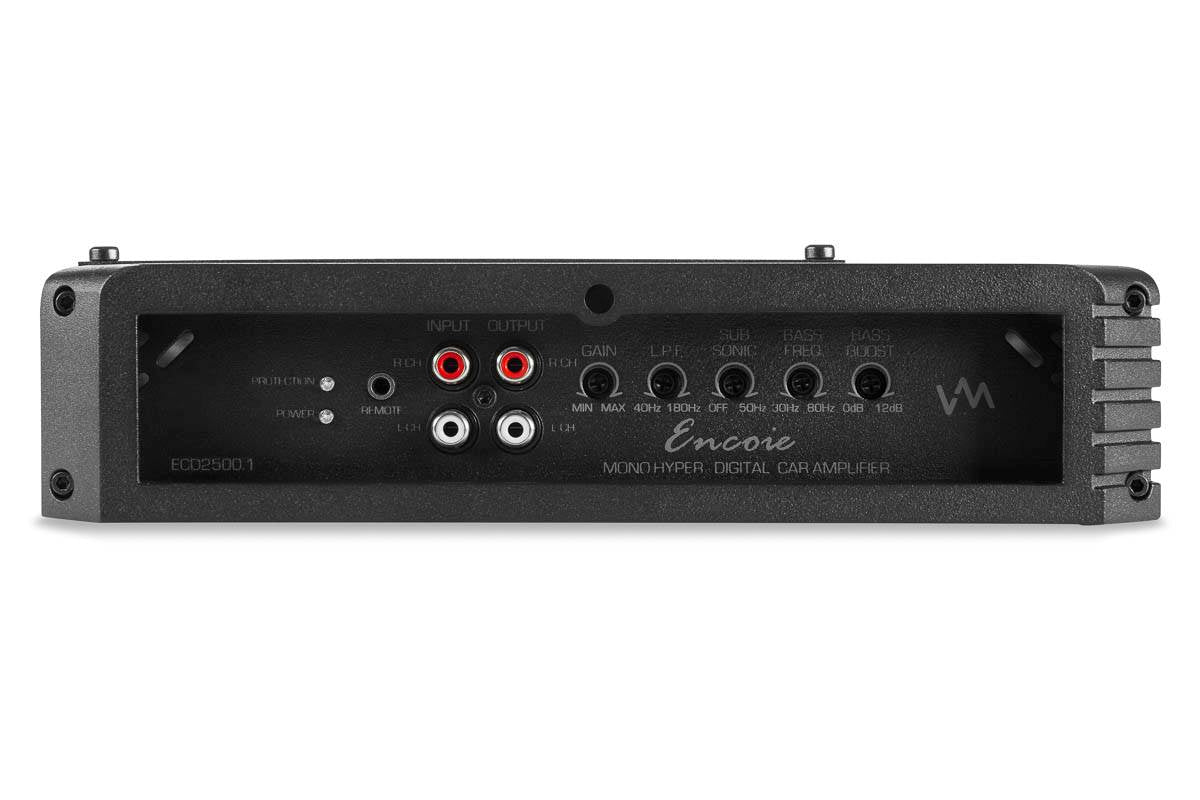 VM Audio ECD2500.1 Encore 2500W 1 Ohm Class D Amp Digital Amplifier (Open Box)