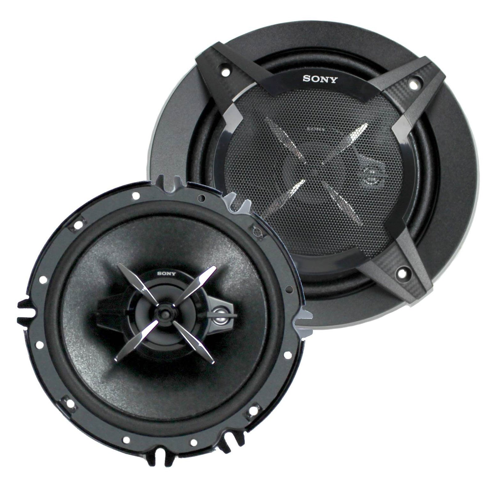 Sony XSFB1630 6.5" 270 Watt 3-Way Car Audio Speakers, Pair (Open Box) - VMInnovations