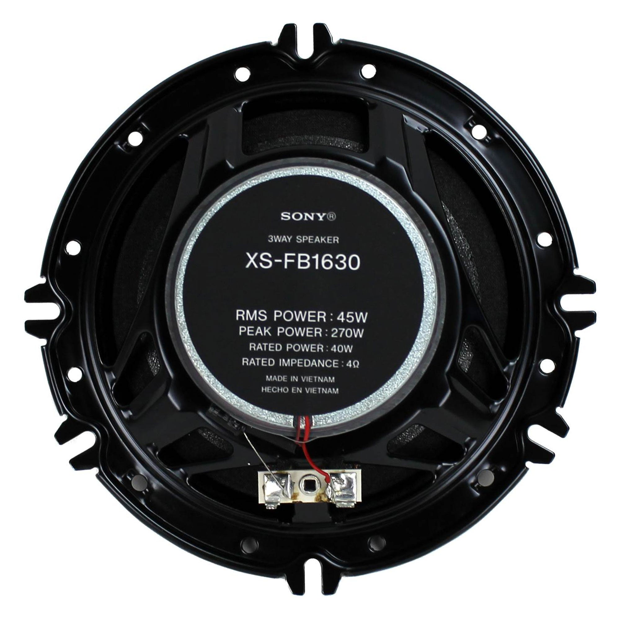 Sony XS-FB1630 6.5" 270 Watt 3-Way Car Audio Speakers Stereo XSFB1630 - VMInnovations
