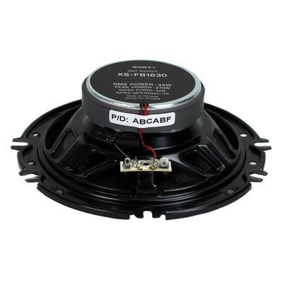 Sony XS-FB1630 6.5" 270 Watt 3-Way Car Audio Speakers Stereo XSFB1630 - VMInnovations