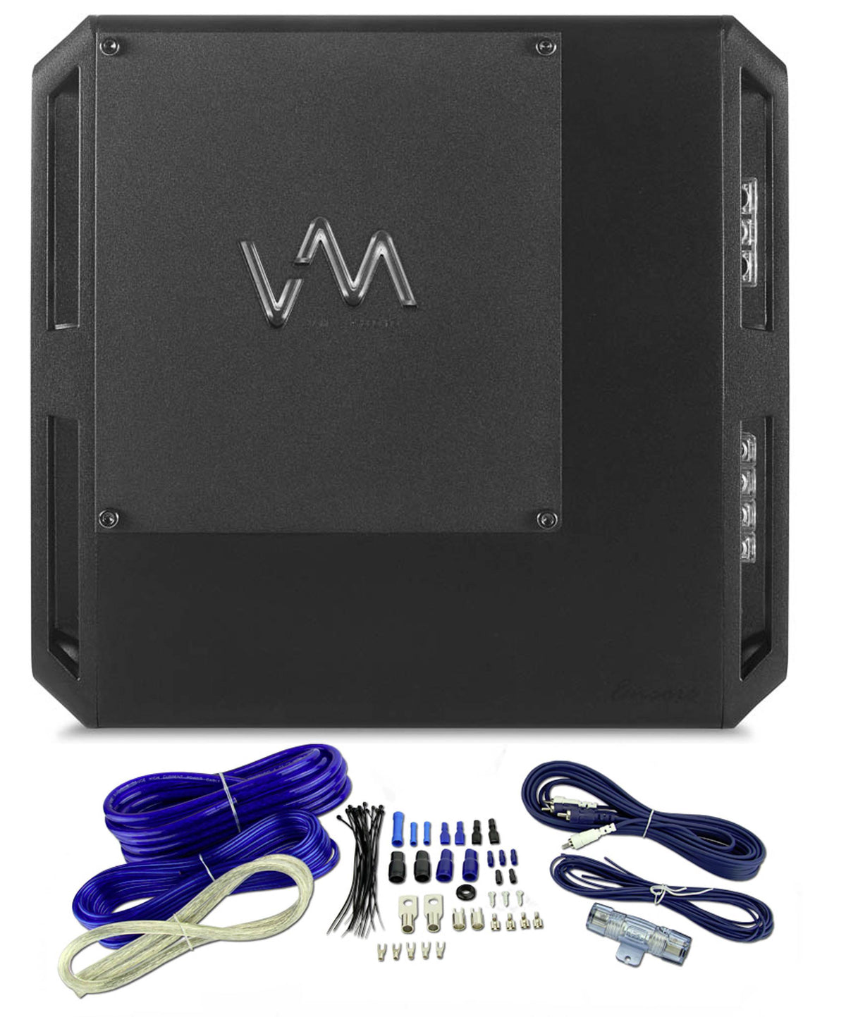 VM Audio ECD1500.1 Encore Ohm Class D Digital Mono Power Amplifier + Wiring Kit